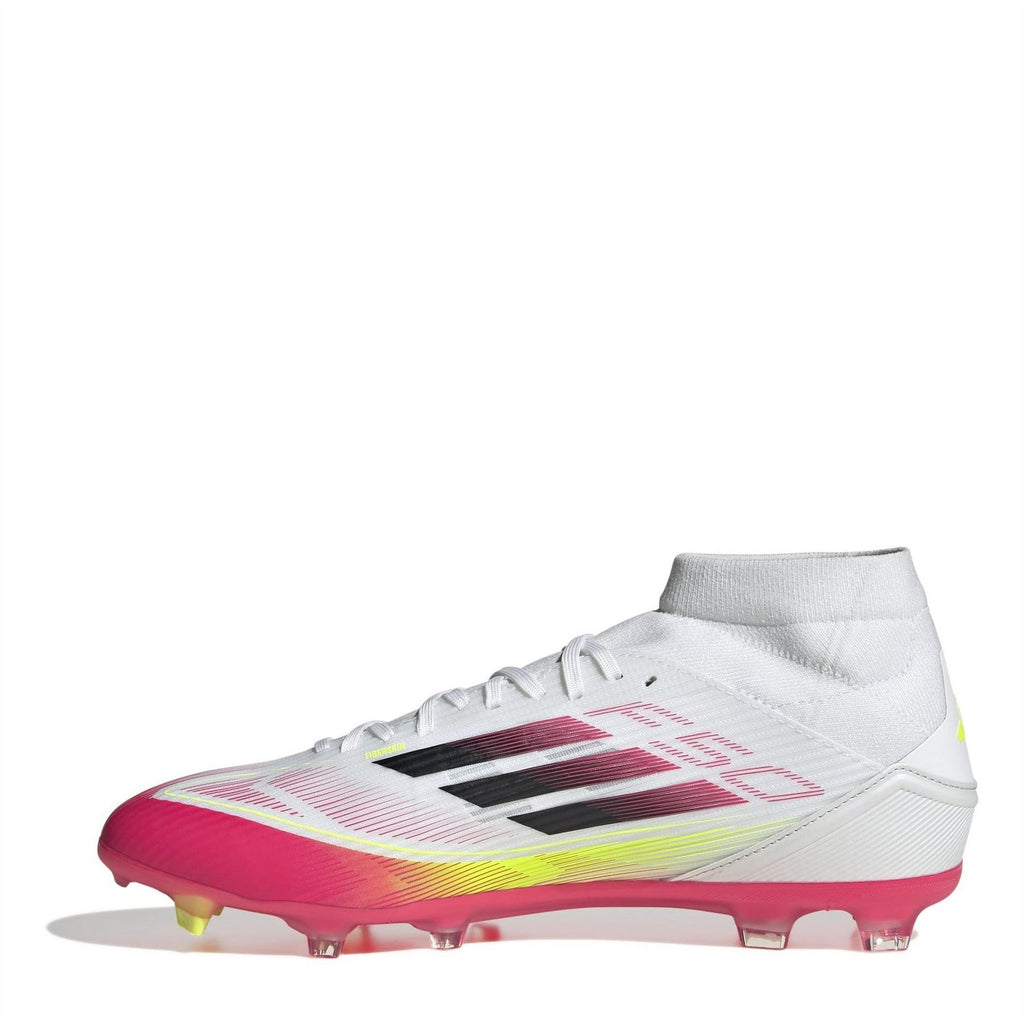 adidas F50 Firm Ground Football Boots – White/Red – view 2