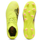 Puma Future 8 Junior Firm Ground Football Boots – Yellow/Black – view 3