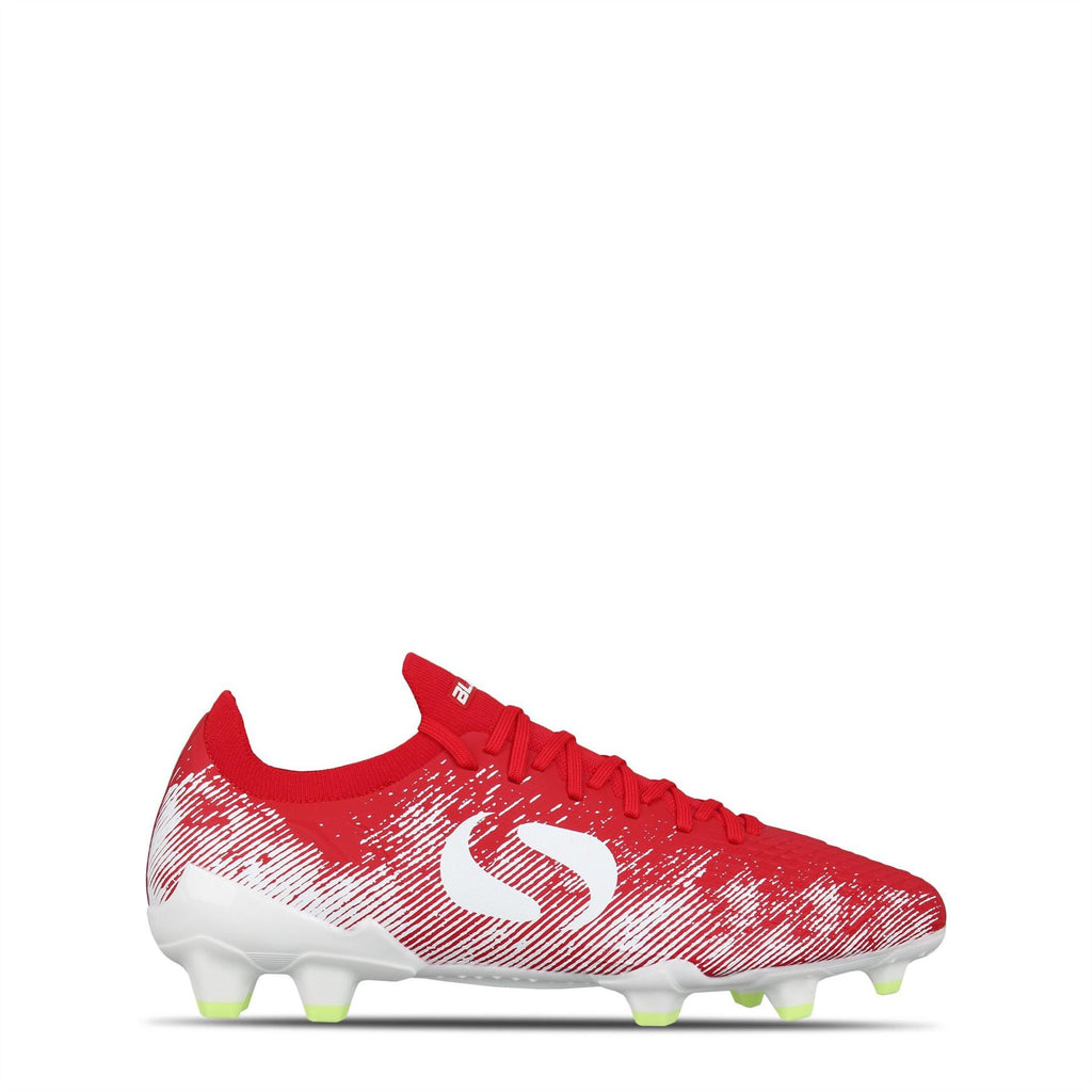 Sondico Blaze Firm Ground Football Boots – Red/White