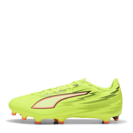 Puma Ultra 5 Firm Ground Football Boots – Yellow/Black – view 2