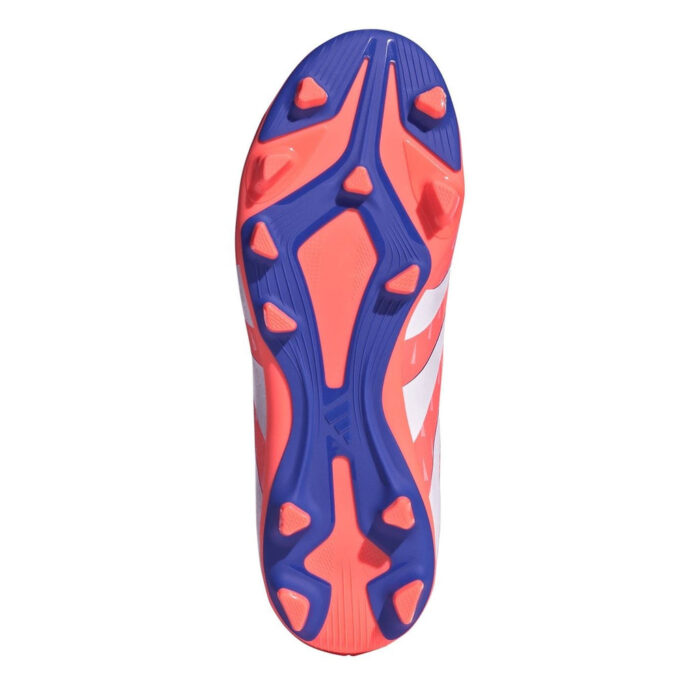 adidas Predator 4 Junior Firm Ground Football Boots – Orange/White - Image 6