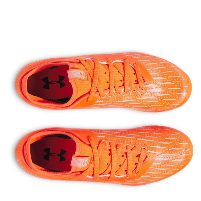 Under Armour Magnetico Junior Firm Ground Football Boots – Ares Red - Image 4