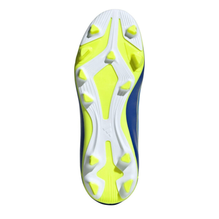 adidas F50 Junior Firm Ground Football Boots – Blue - Yellow – view 6
