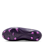 Nike Zoom Mercurial Vapor 16 Junior Firm Ground Football Boots – Purple/Ivory – view 3