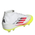 adidas Womens F50 Firm Ground Football Boots – White/Red – view 5