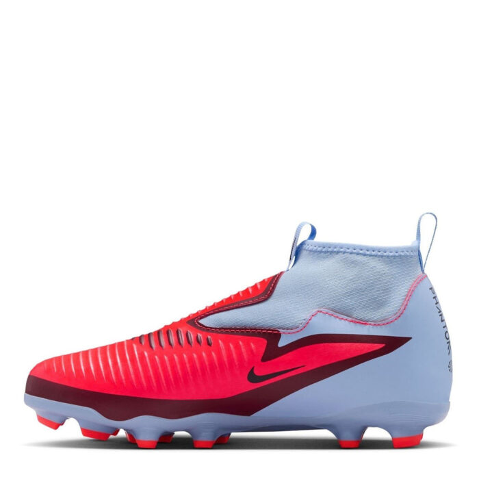 Nike Phantom 6 Junior Firm Ground Football Boots – Blue/Purple - Image 3