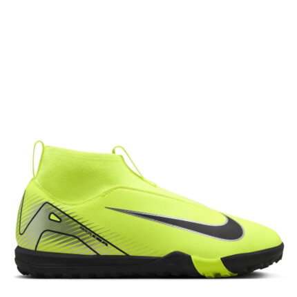 Nike Zoom Mercurial Superfly 10 Junior Turf Football Boots – Volt/Black