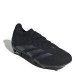 adidas Predator 24 Firm Ground Football Boots – Black/Grey – view 3