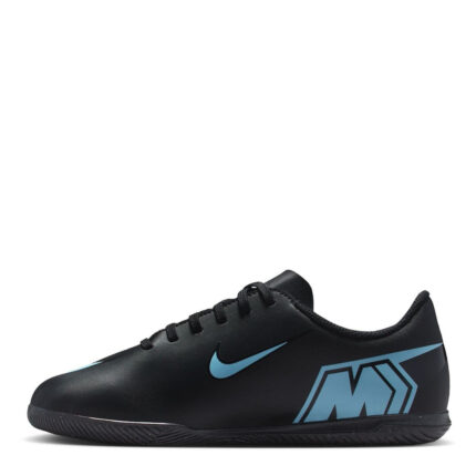 Nike Mercurial Vapor 16 Junior Indoor Football Boots – Black/Blue – view 2