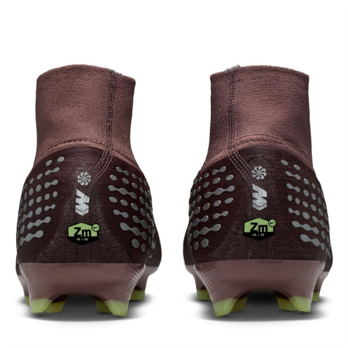 Nike Zoom Mercurial Superfly 10 Firm Ground Football Boots – Plum/Silver – view 5