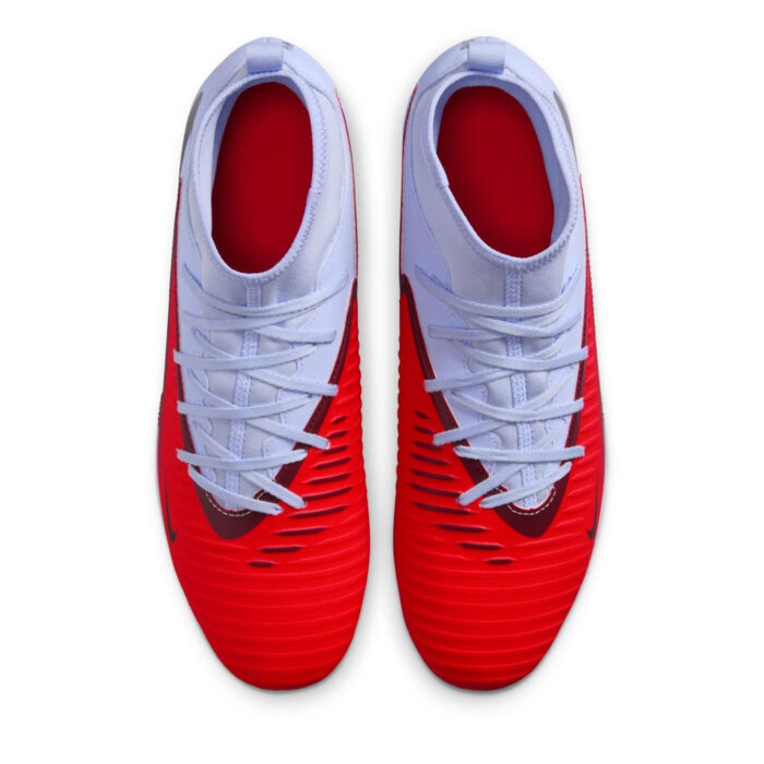 Nike Phantom 6 High Firm Ground Football Boots – Blue/Purple - Image 5
