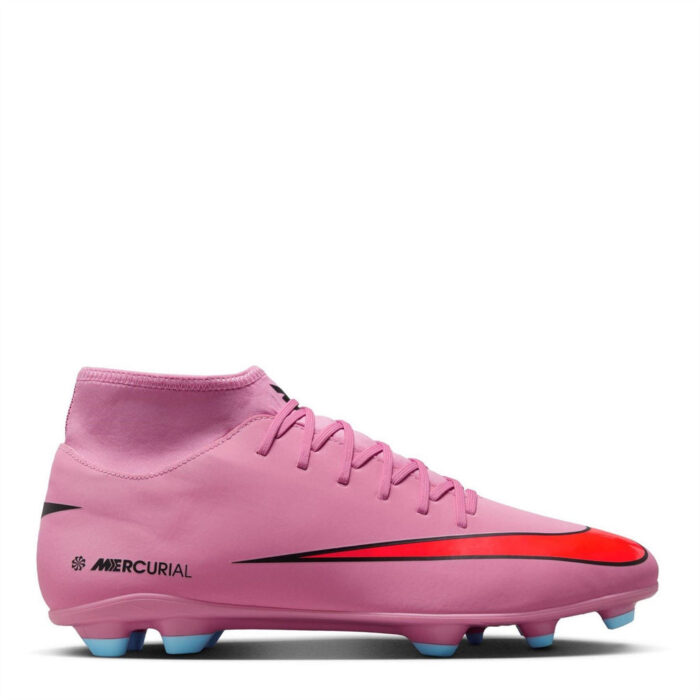 Nike Mercurial Superfly 10 Firm Ground Football Boots – Pink/Black – view 5