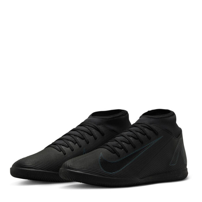 Nike Mercurial Superfly 10 Indoor Football Boots – Black/Green – view 4