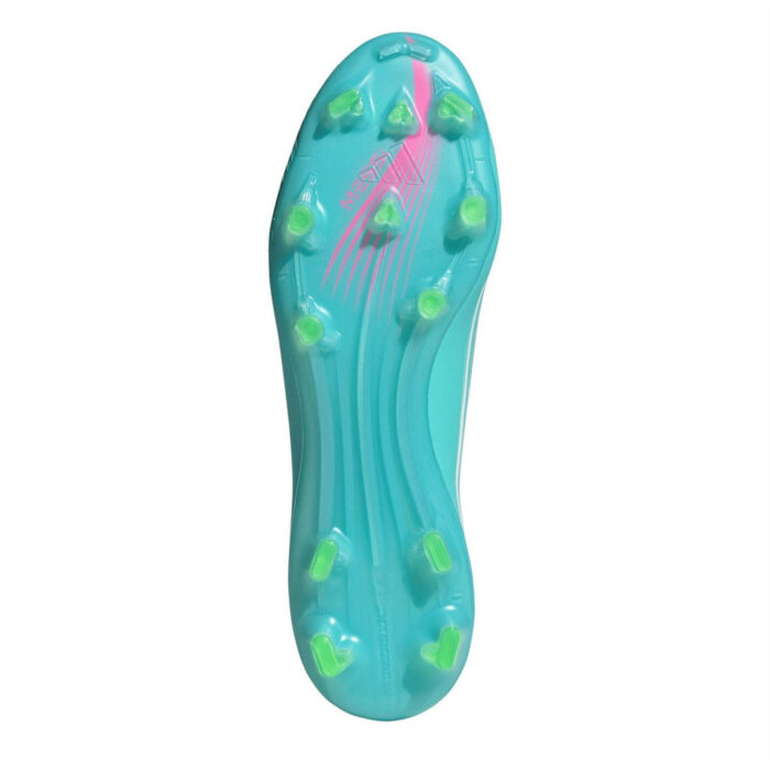 adidas F50 Firm Ground Football Boots – Wht/Pink/Blue – view 6