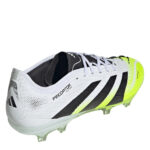 adidas Predator Firm Ground Football Boots – White/Blk/Lemon – view 4
