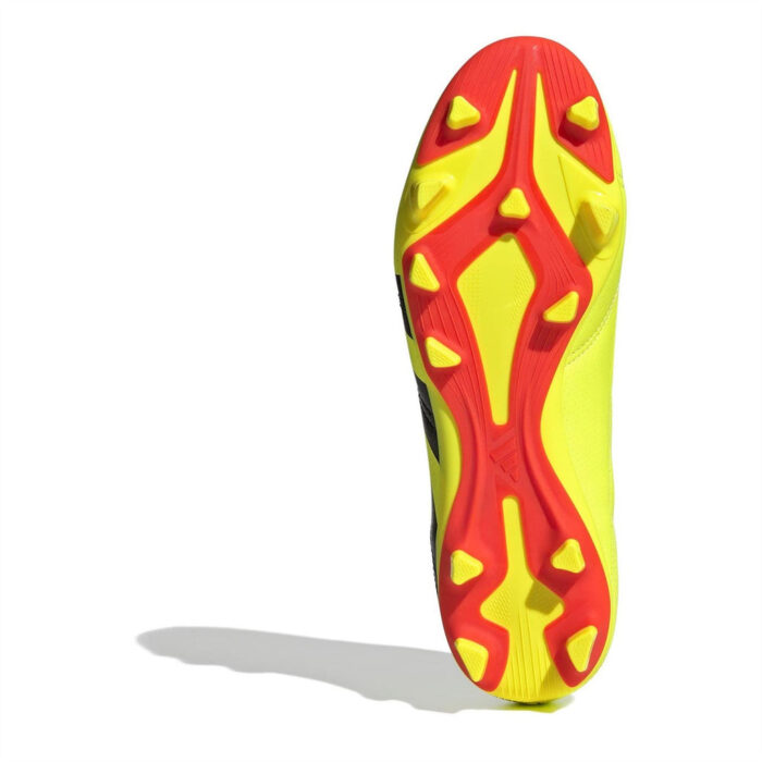 adidas Predator 24 Firm Ground Football Boots – Yellow/Blk/Red - Image 6