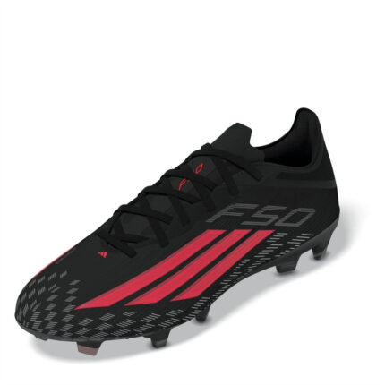 adidas F50 Firm Ground Football Boots – Black/Red – view 2