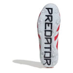 adidas Predator Junior Firm Ground Football Boots – Red/White - Image 6