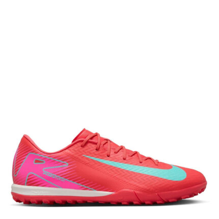 Nike Mens Zoom Mercurial Vapor 16 Turf Football Boots – Red/Green