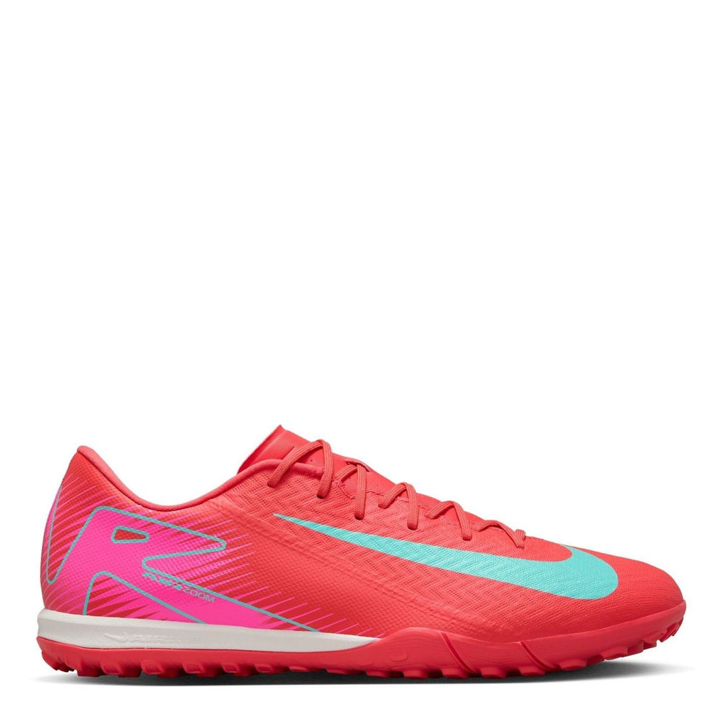 Nike Mens Zoom Mercurial Vapor 16 Turf Football Boots – Red/Green Nike Mens Zoom Mercurial Vapor 16 Turf Football Boots – Red/Green - Image 1