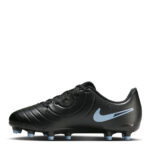Nike Tiempo Legend 10 Junior Firm Ground Football Boots – Black/Black – view 8