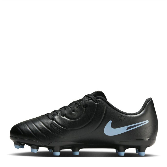 Nike Tiempo Legend 10 Junior Firm Ground Football Boots – Black/Black – view 8
