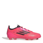 adidas F50 Junior Firm Ground Football Boots – Pink/Black