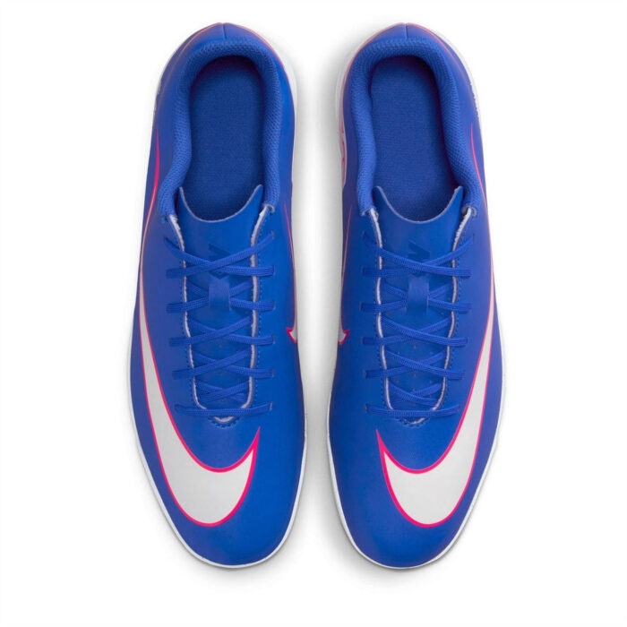 Nike Mercurial Vapor 16 Turf Football Boots – Blue/Wht/Pink – view 6