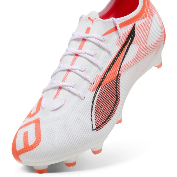Puma Ultra Firm Ground Football Boots – Puma White-Pum – view 6