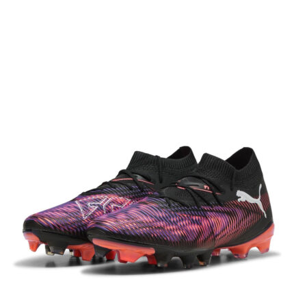 Puma Womens Future 8 Firm Ground Football Boots – Black/Purple