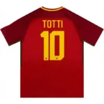 Retro AS Roma 2017/18 Home Jersey - Image 2