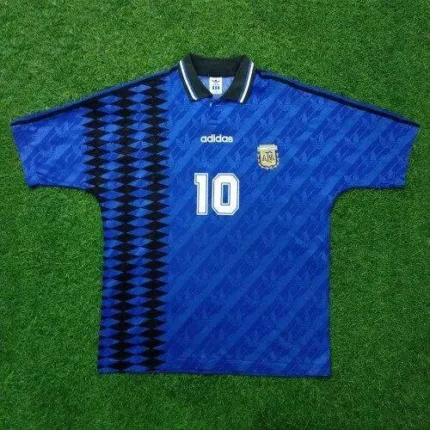Retro Argentina 1994 Away Maradona 10 Jersey – view 2