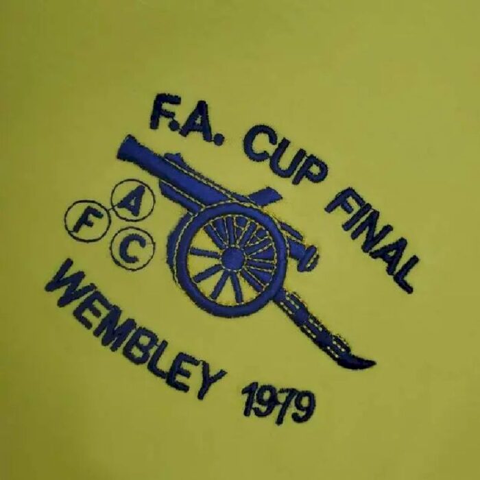 Retro Arsenal 1971/79 Away Long Sleeve Jersey - Image 5