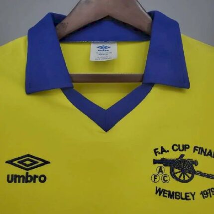 Retro Arsenal 1971/79 Away Long Sleeve Jersey – view 2