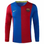 Retro Barcelona 2006/07 Home Long Sleeve Jersey