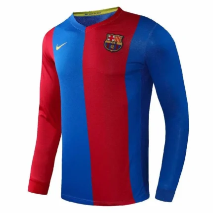 Retro Barcelona 2006/07 Home Long Sleeve Jersey – view 2