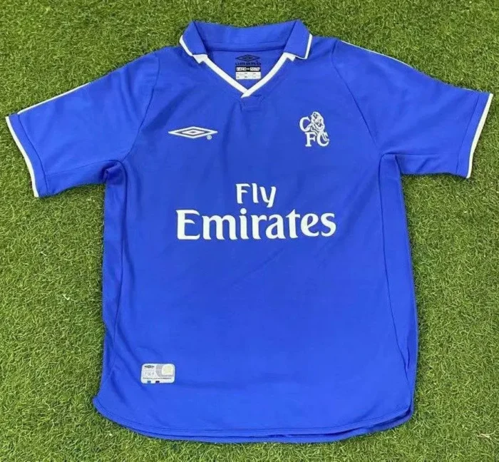 Retro Chelsea 2001/03 Home Jersey - Image 3