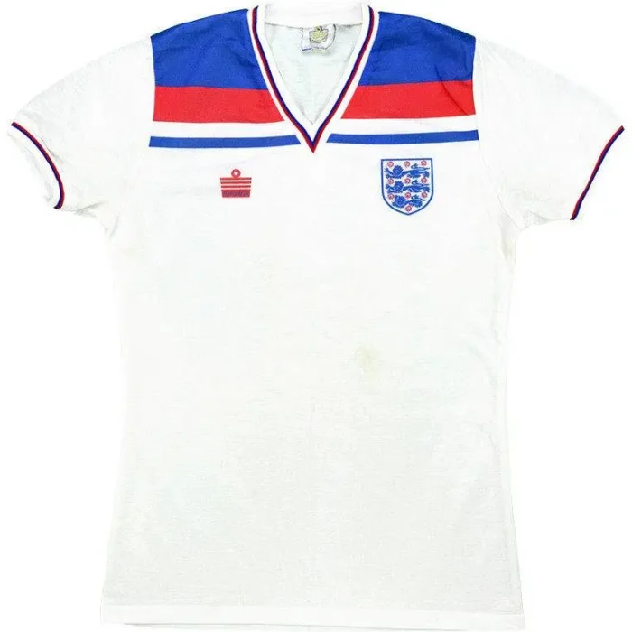 Retro England 1980 Home Jersey - Image 2