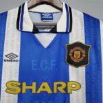 Retro Manchester United 1994/96 Away Jersey - Image 3