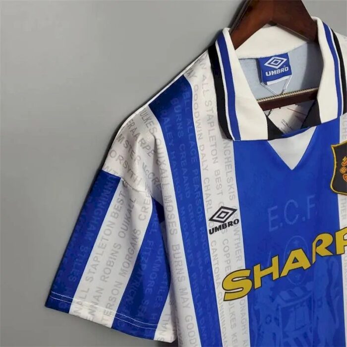 Retro Manchester United 1994/96 Away Jersey - Image 4