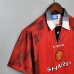 Retro Manchester United 1996/97 Home Jersey - Image 4
