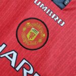 Retro Manchester United 1996/97 Home Jersey - Image 5