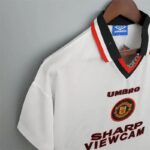Retro Manchester United 1996/97 Away Jersey - Image 4