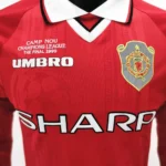 Retro Manchester United 1999/00 Home Long Sleeve Jersey - Image 5