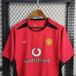 Retro Manchester United 2002/04 Home Jersey - Image 3