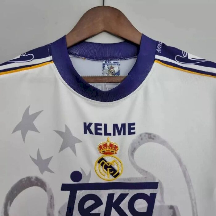 Retro Real Madrid 1998 UCL Winners Signed Jersey - Image 2