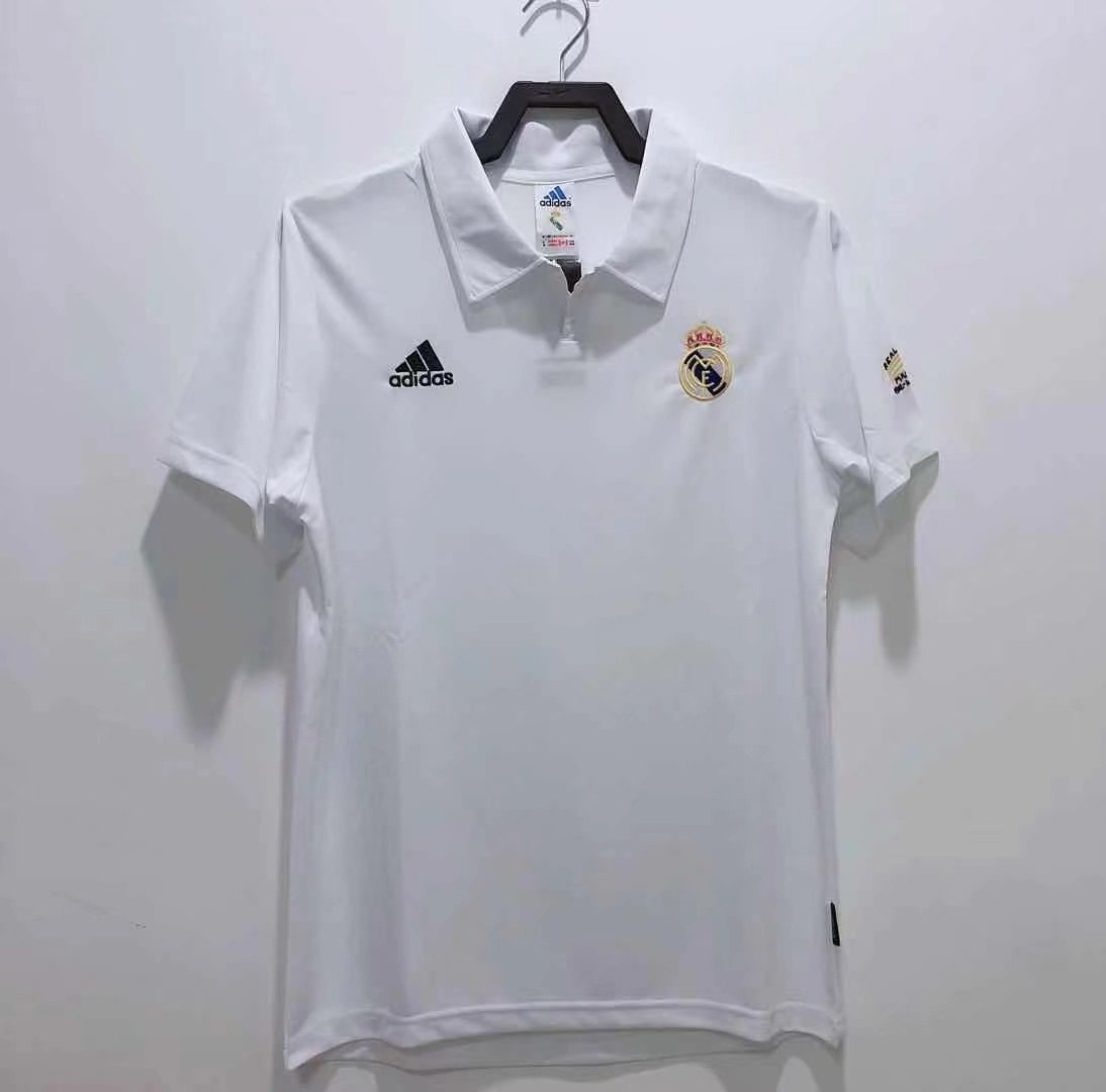 Retro Real Madrid 2002/03 Home Centenary Jersey - Image 1