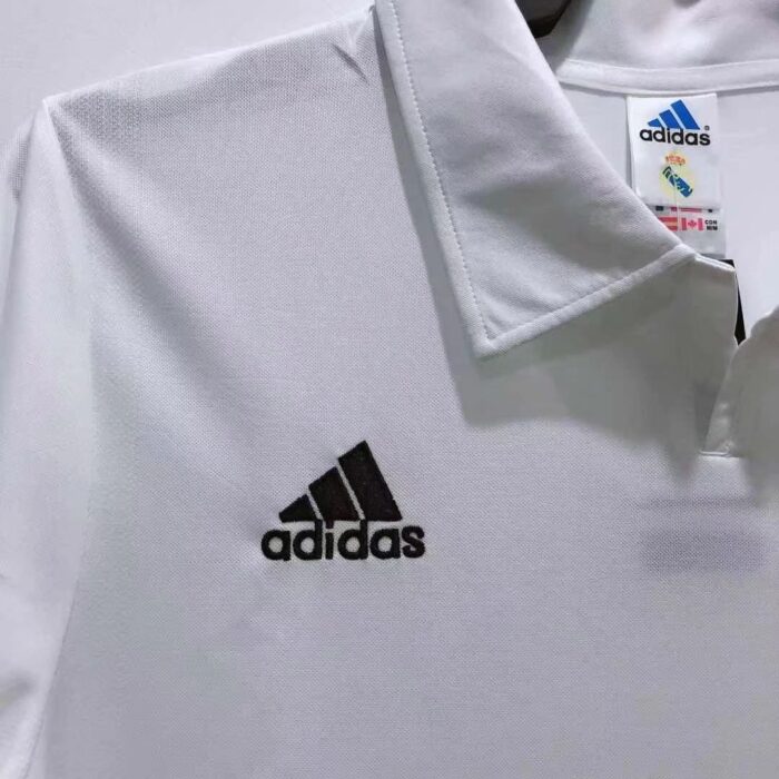 Retro Real Madrid 2002/03 Home Centenary Jersey - Image 2