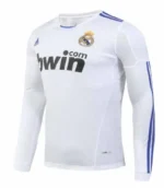 Retro Real Madrid 2010/11 Home Long Sleeve Jersey - Image 2