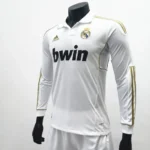 Retro Real Madrid 2011/12 Home Long Sleeve Jersey - Image 2
